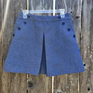 GAP Cotton Poly Twill Mini Skirt | Size 8